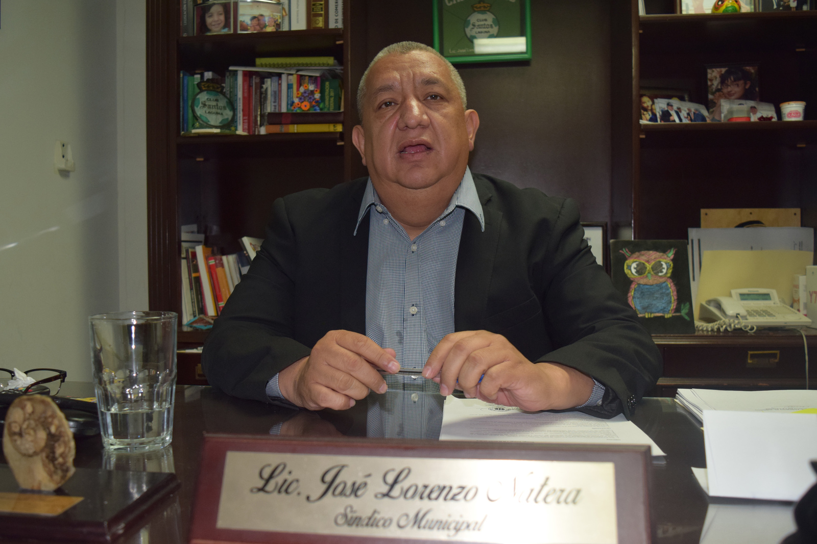 'Los cien días ya fueron suficientes como curva de aprendizaje', consideró el síndico municipal, José Lorenzo Natera.