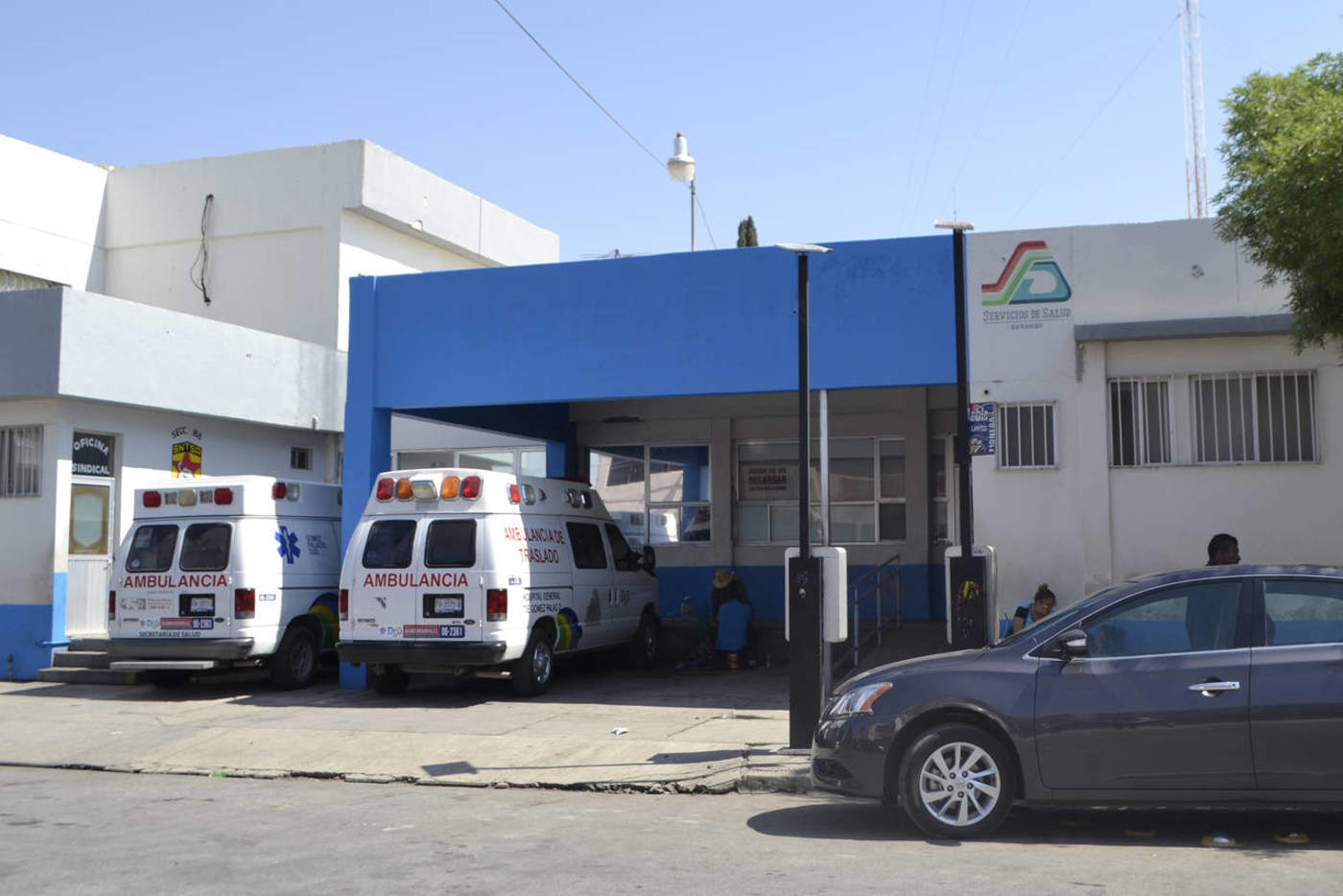 La persona lesionada ingresó al Hospital General de Gómez Palacio. (ARCHIVO) 