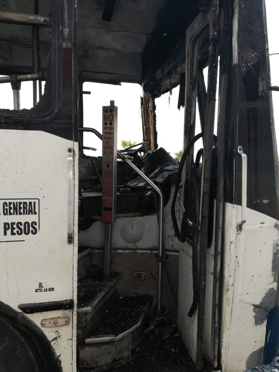 Se incendia autobús en Torreón