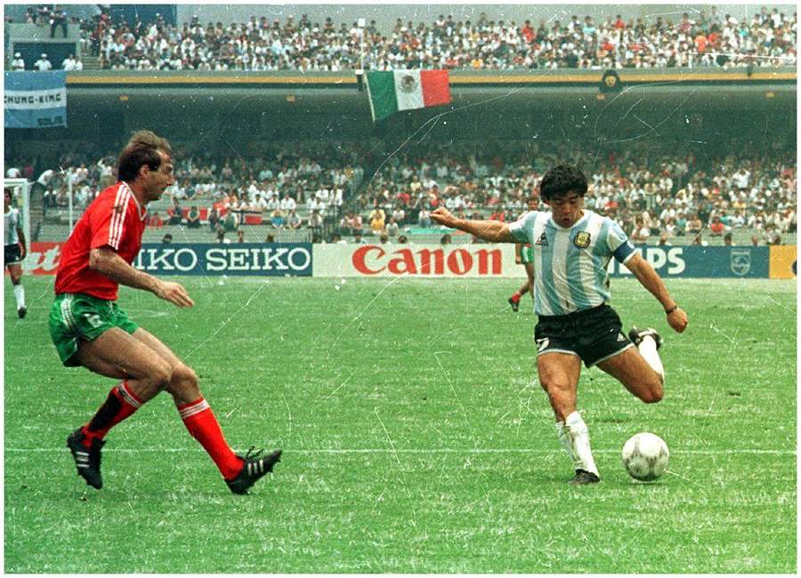 Era el 2 de junio de 1986, fue el día en que Diego Armando Maradona pisó por primera vez el estadio Olímpico de Ciudad Universitaria. (Especial)