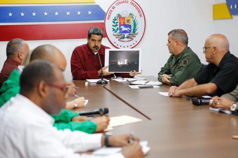 Maduro dijo que solicitar ayuda a naciones que tienen ‘gran experiencia’ en la defensa de ciberataques, sin ofrecer más detalles. (EFE)