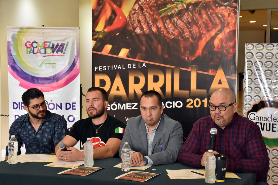 Promueven Festival de la Parrilla en Gómez P.