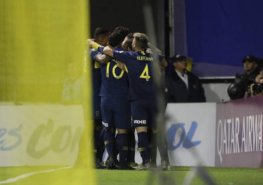 Boca Juniors venció 3-0 al Deportes Tolima de Colombia en la cancha de La Bombonera. (Especial)