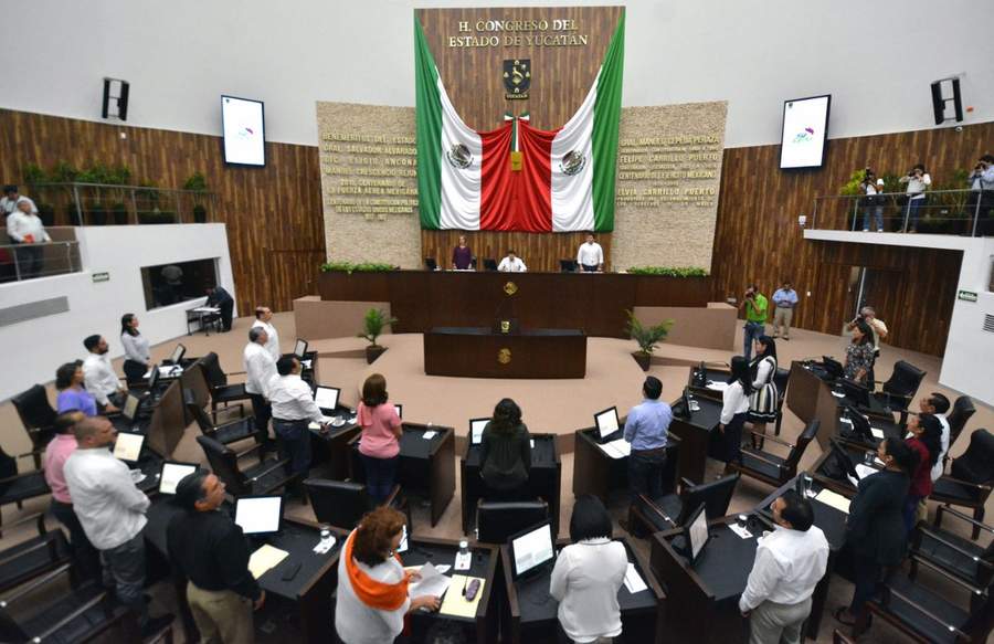 Los diputados yucatecos aprobaron con 22 votos a favor y tres en contra el dictamen enviado por la Cámara de Diputados. (TWITTER) 