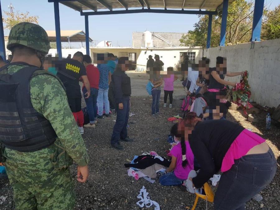 Rescatan a 34 migrantes centroamericanos