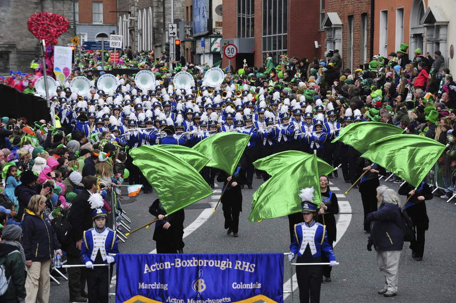 Celebrado a nivel mundial incluso por ciudadanos no irlandeses, el Día de San Patricio se caracteriza por su singular desfile. (ARCHIVO)