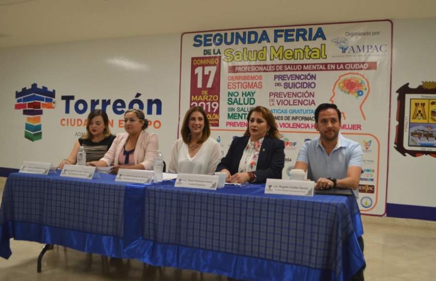 Invitan a la Feria de la Salud Mental en Torreón