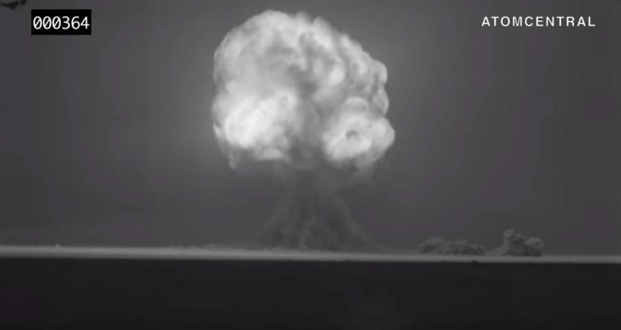 Difunden imágenes en alta definición de la primera bomba nuclear