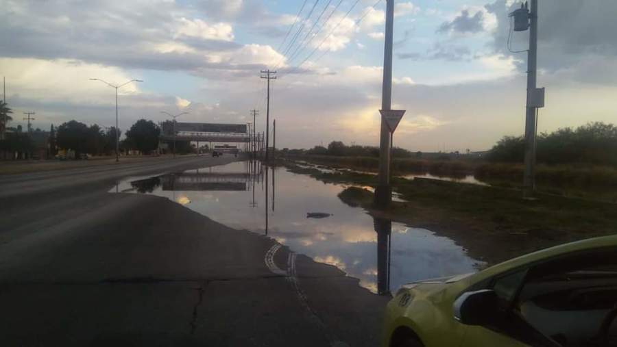 Se presentan tres escurrimientos en canales de riego de Torreón