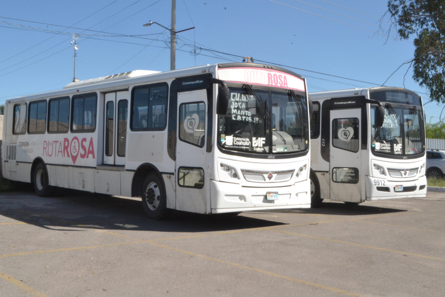 Solamente en la ciudad de Torreón se mantiene en operaciones la llamada Ruta DIF, tienen actualmente un camión en uso diario y otro más que se encuentra en reparaciones 'avanzadas'. (EL SIGLO DE TORREÓN)