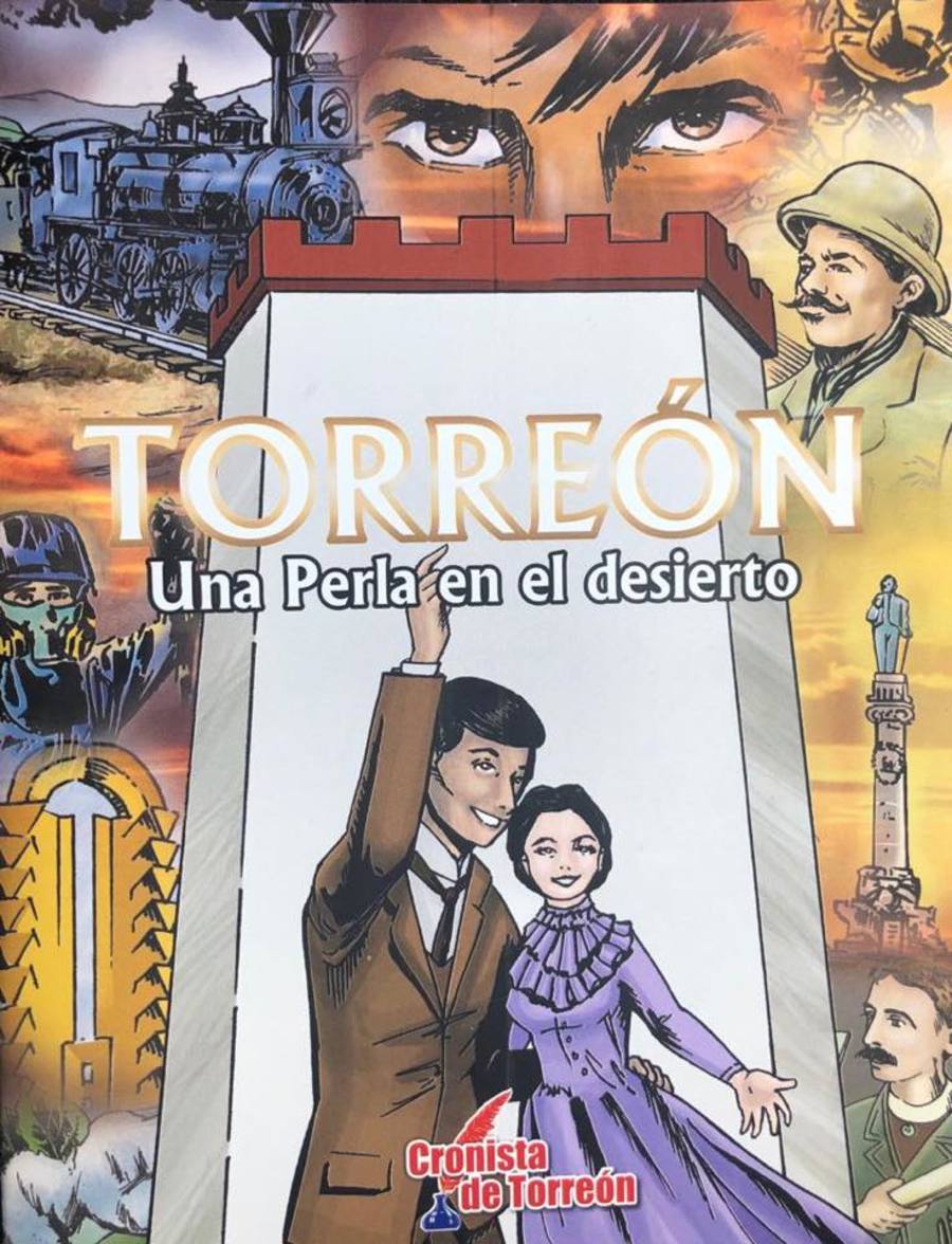 Presentarán el cómic 'Torreón, una Perla en el Desierto' durante el próximo miércoles en las instalaciones del Tec Laguna. (CORTESÍA)