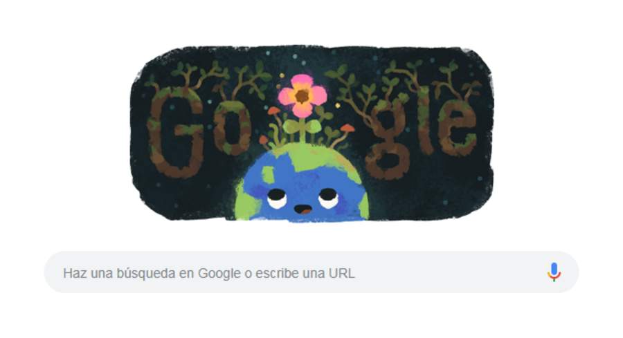 Google le sonríe a la primavera con Doodle