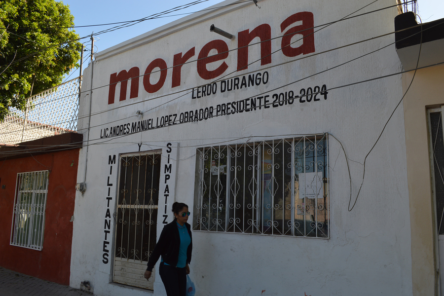 'No sabemos si fue político porque es un empresario altruista', dijo el delegado de Morena en Durango, Armando Navarro. (EL SIGLO DE TORREÓN)