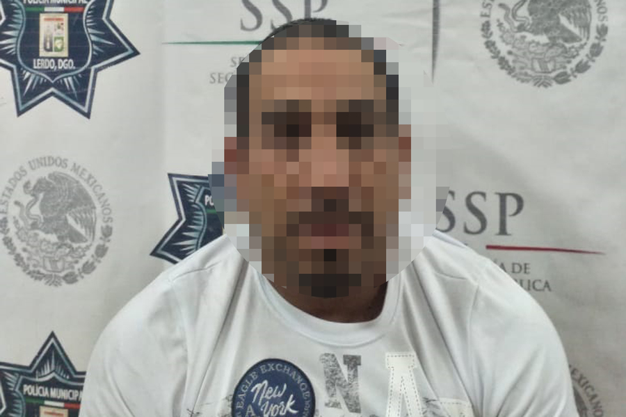 El detenido fue puesto a disposición de la Unidad Especializada de Combate al Secuestro de la Vicefiscalía General de Justicia, Región Laguna Durango.