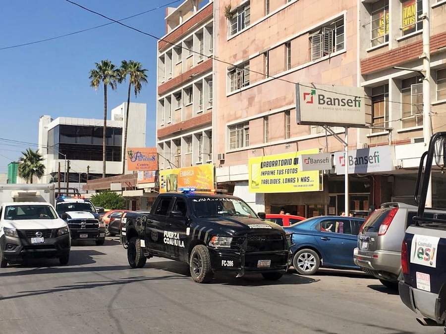 Asaltan sucursal bancaria en Torreón