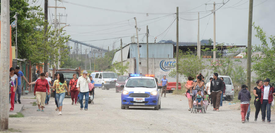 242 habitantes de dos colonias de Monclova fueron evacuados como parte del ejercicio del simulacro. (EL SIGLO COAHUILA)