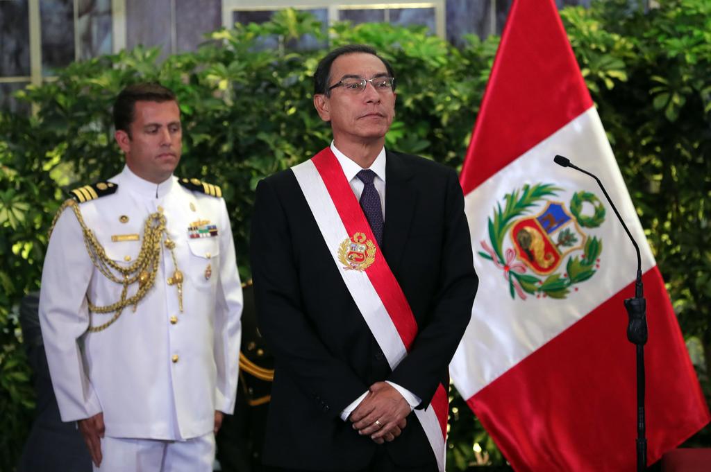 El presidente Martín Vizcarra agradeció a los peruanos el apoyo brindado a su administración al cumplir un año en el cargo.