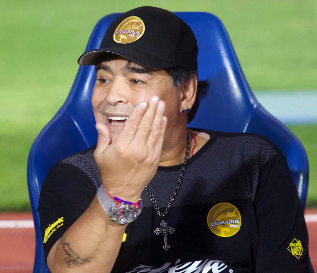 Maradona se maravilla con debut de Martino en la Selección Mexicana. (ARCHIVO) 