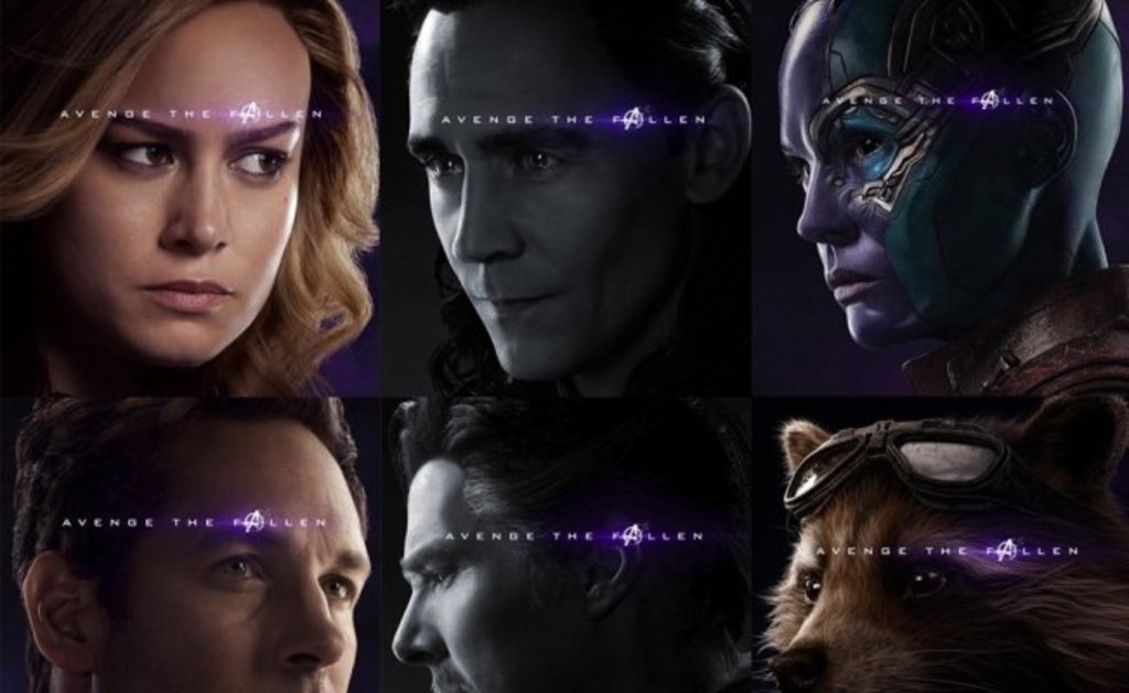 Próximo estreno. Marvel Studios liberó 16 nuevos pósters de Avengers: Endgame, los cuales muestran a todos los superhéroes.