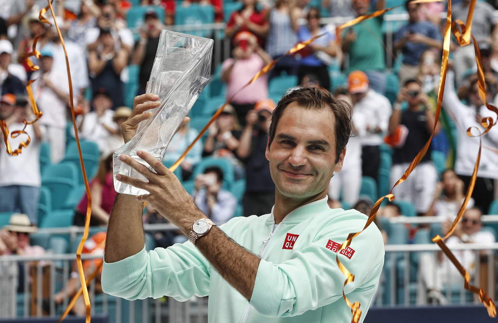 Federer llegó al juego por el título después de vencer en las semifinales al canadiense Denis Shapovalov por 6-2 y 6-4.