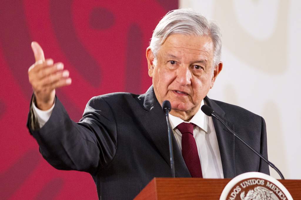 El presidente López Obrador fue cuestionado nuevamente sobre las amenazas de su homologo de Estados Unidos, Donald Trump. (NOTIMEX) 