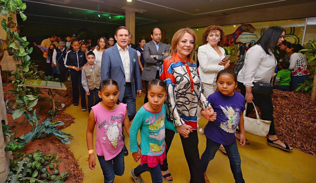 La directora del Museo Bebeleche agradeció el apoyo del mandatario y de los empresarios para acercar estas dinámicas a los niños. (CORTESÍA)