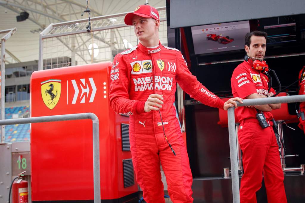 Mick Schumacher realizó su primera prueba de F1 para Ferrari y fijó el segundo mejor tiempo.