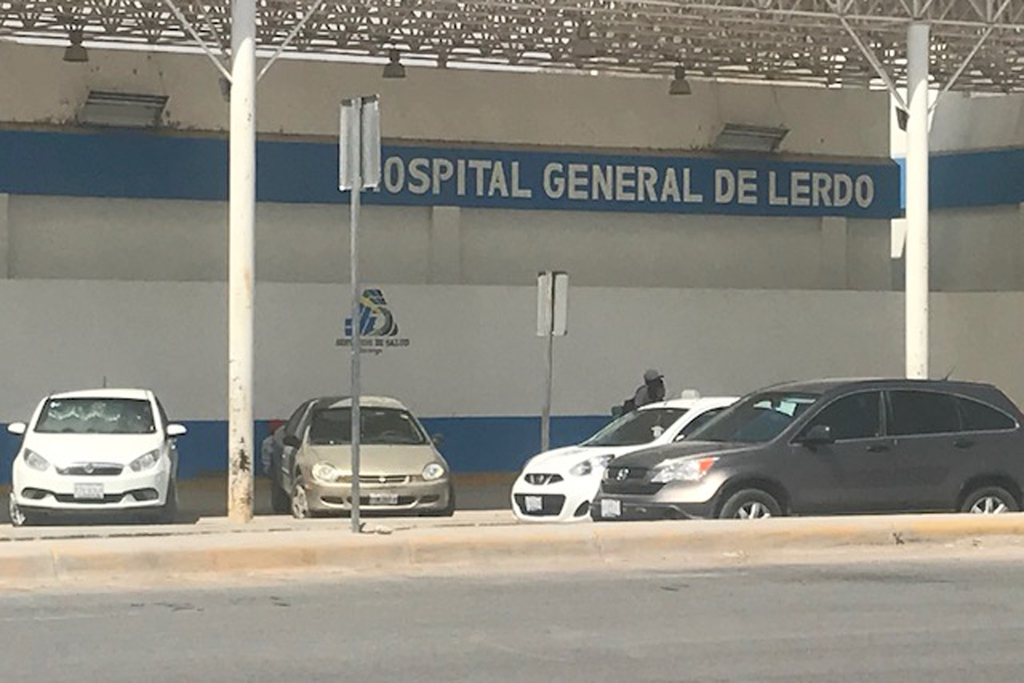 No es competencia de la Secretaría de Salud, el reforzar la seguridad en el Hospital General de Lerdo. (EL SIGLO DE TORREÓN)