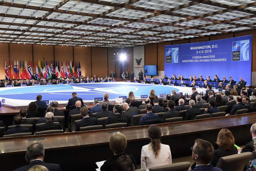 Los 29 ministros de Exteriores de la Alianza han aprobado un paquete de medidas destinado a incrementar su presencia en el mar Negro. (EFE)