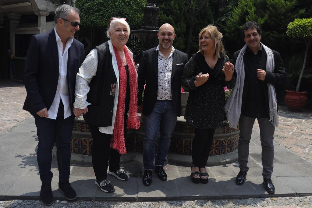 Carrera. Los integrantes del grupo español Mocedades presentan su nueva producción discográfica en Ciudad de México. (ESPECIAL)