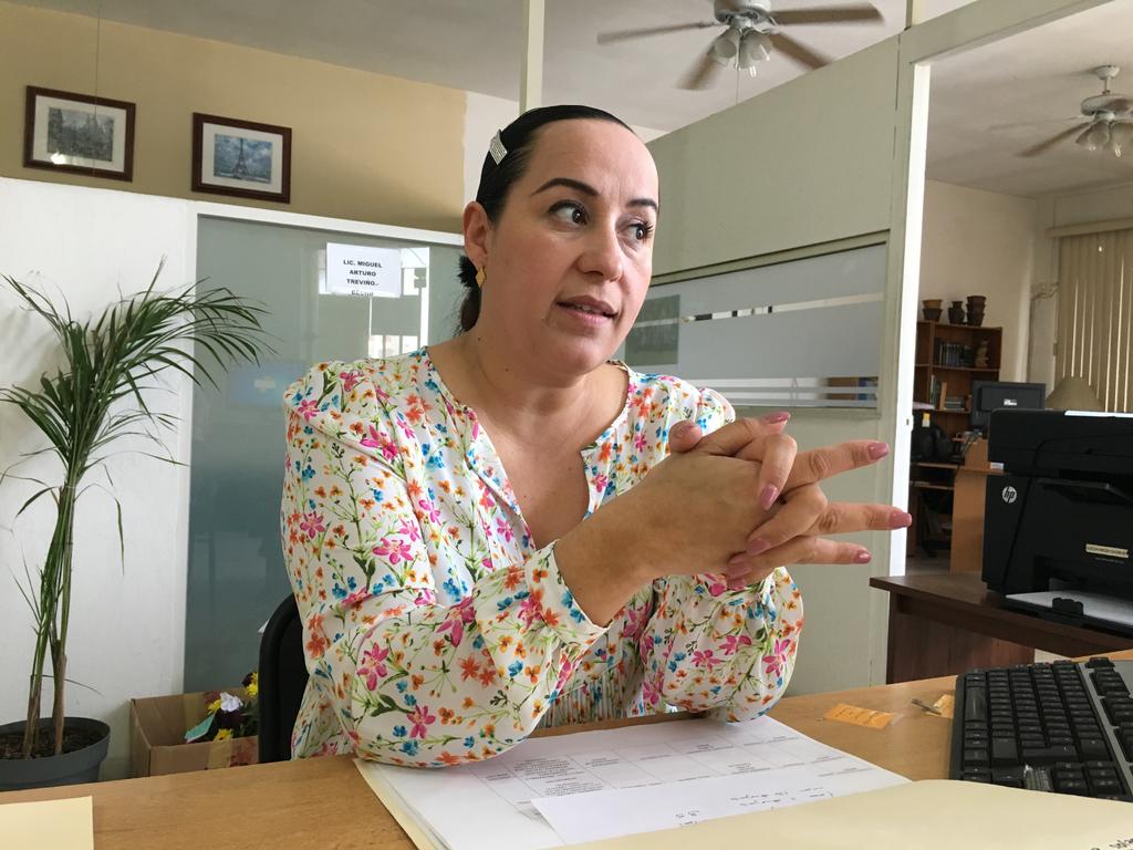 Sara de los Santos Llamas, titular de la Segunda Visitaduría de la Comisión de Derechos Humanos del Estado de Durango, informó que suman 35 quejas en lo que va del año. (ARCHIVO) 