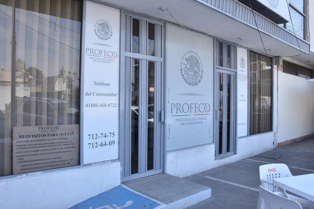 Se puede brindar más información en oficinas de Profeco en avenida Matamoros 1285 de Torreón. (EL SIGLO DE TORREÓN)