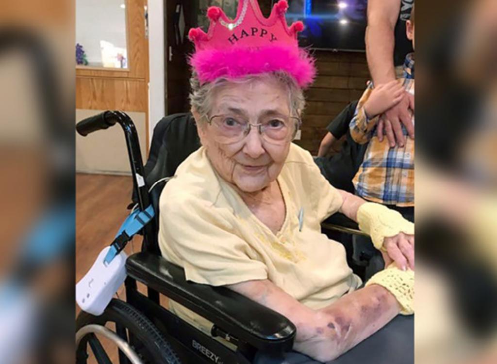 La mujer falleció en 2017 a la edad de 99 años. (INTERNET)