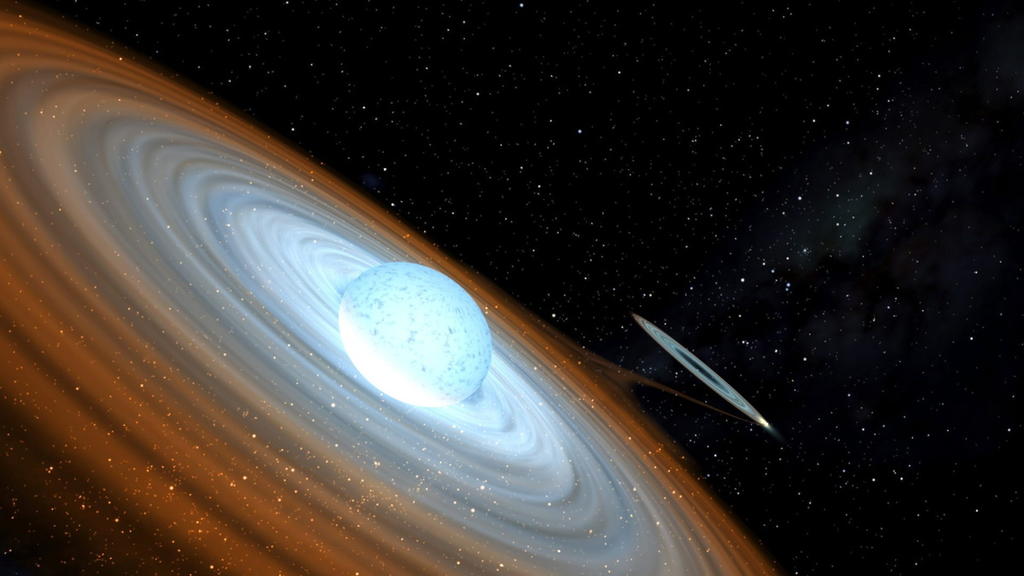 Los agujeros negros se distinguen por su tamaño. Los estelares son los que tienen masas comparables a la del Sol y radios de decenas o cientos de kilómetros. (ARCHIVO)