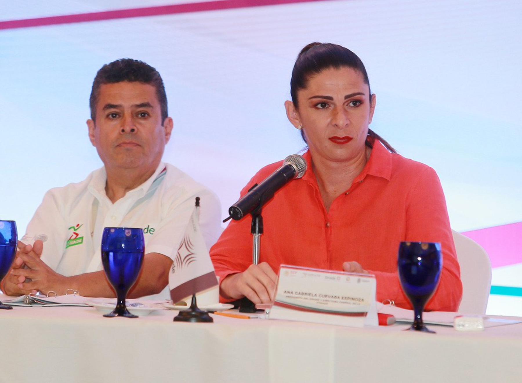 Ana Gabriela Guevara fue designada como la presidenta de la Comisión Nacional de Cultura Física y Deporte (Conade) para el sexenio de AMLO. (Especial)