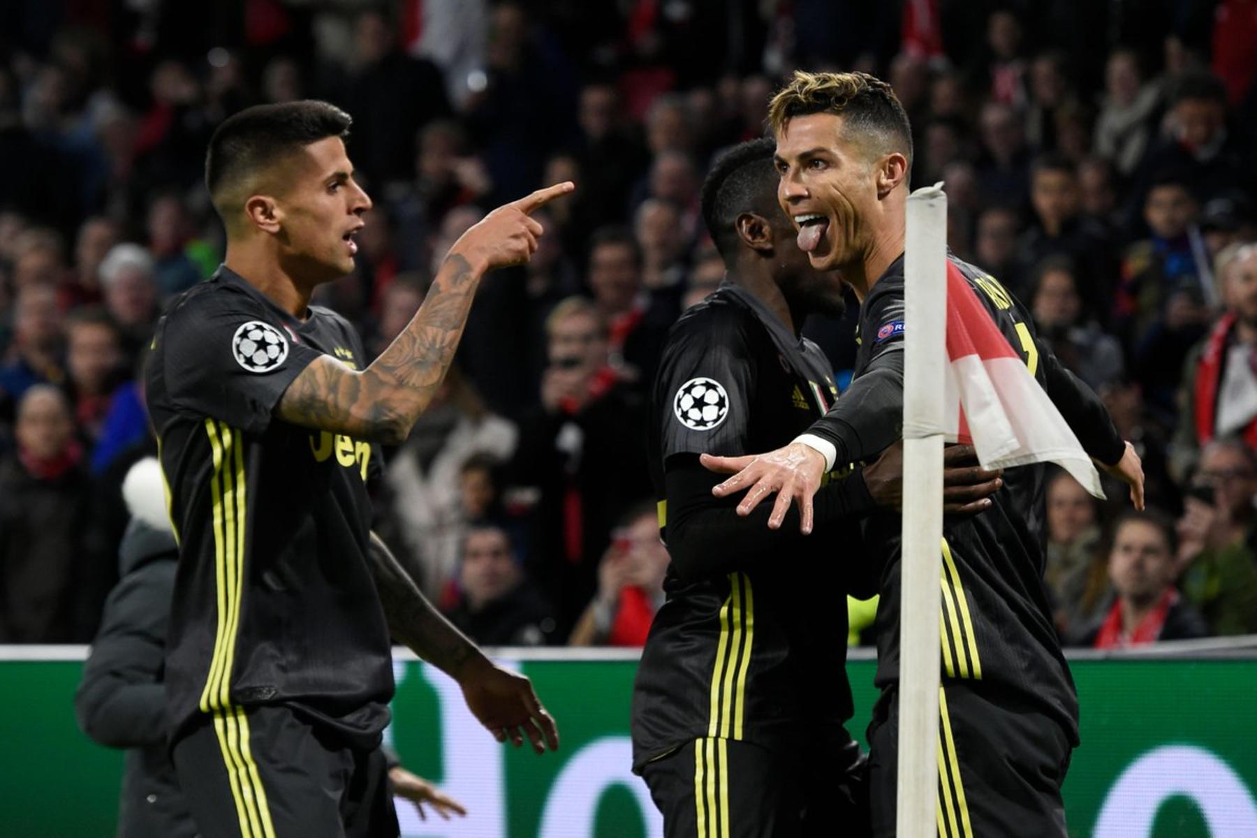 Cristiano Ronaldo nuevamente fue el héroe de la Juventus al anotar el primer gol del partido. (Especial)
