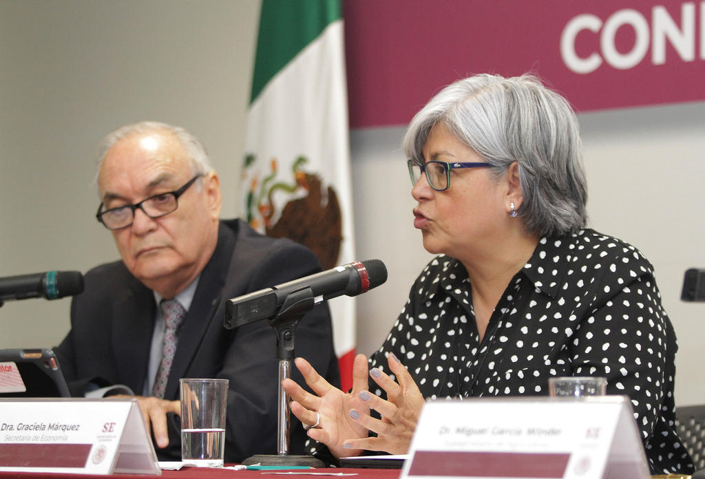 La aprobación de la reforma laboral es un paso más para el proceso de ratificación del Tratado entre México, Estados Unidos y Canadá (T-MEC), sostuvo la titular de la Secretaría de Economía (SE), Graciela Márquez Colín. (ARCHIVO)
