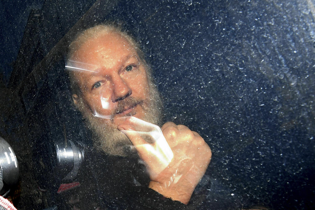 La Casa Blanca no ha comentado por el momento sobre los cargos que presentó el Departamento de Justicia de Estados Unidos contra Assange. (AP)