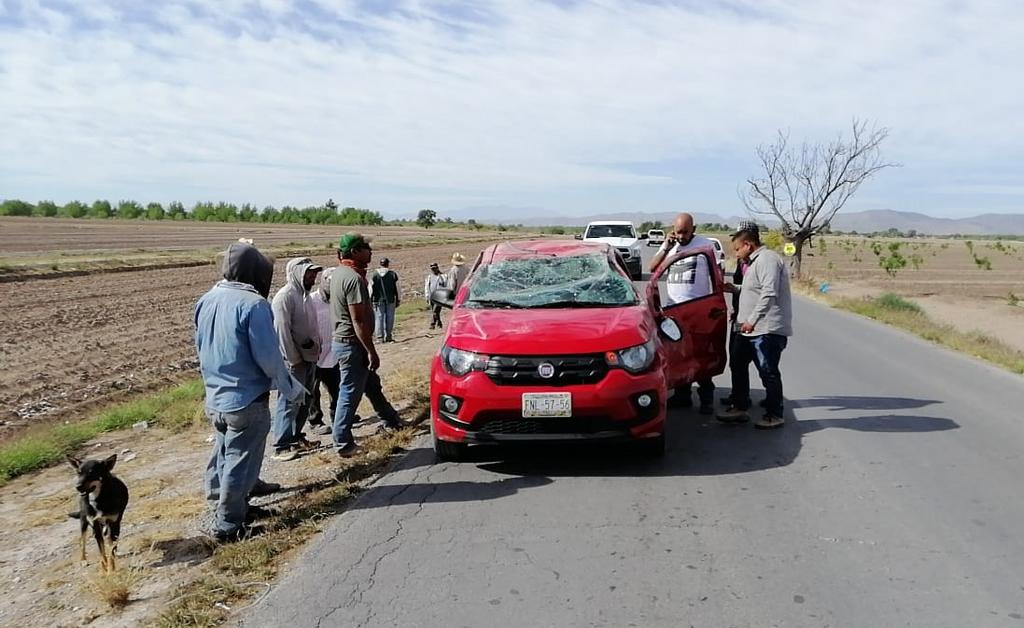 La unidad fue encontrada en la carretera San Pedro - Tacubaya. (ESPECIAL) 