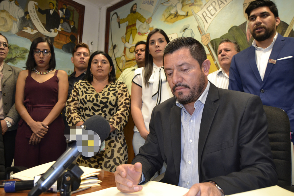 Por el adeudo heredado de 8 millones de pesos, el Ayuntamiento de Matamoros anuncia que presentará una denuncia en contra de la Administración 2018 a cargo de Juan Carlos Ayup. (EL SIGLO DE TORREÓN/EDITH GONZÁLEZ)
