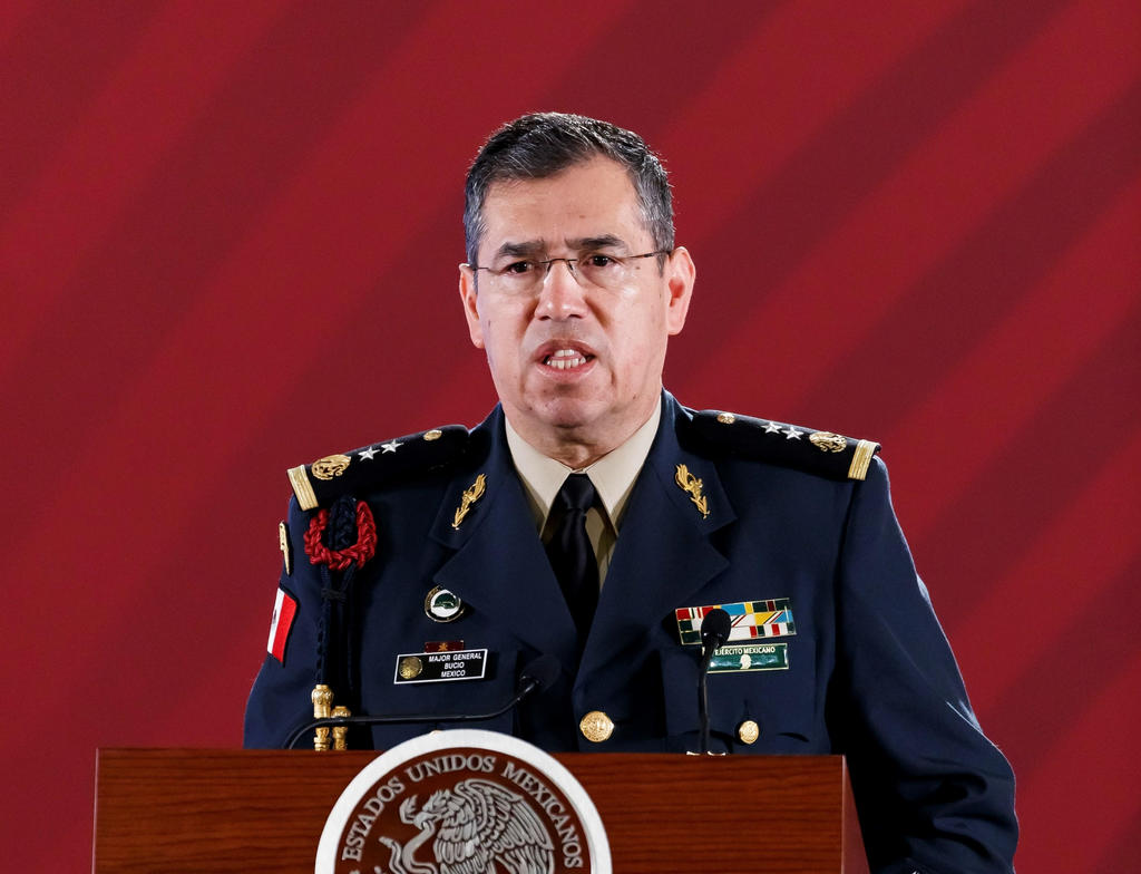Especialistas y políticos advirtieron que el General de Brigada Luis Rodríguez Bucio no puede asumir el mando de la Guardia Nacional hasta que no se separe del Ejército.  (EFE)