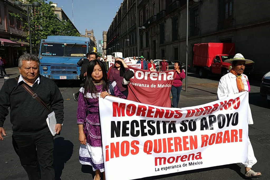 Morenistas llevaron su inconformidad a la candidatura común a la Ciudad de México.