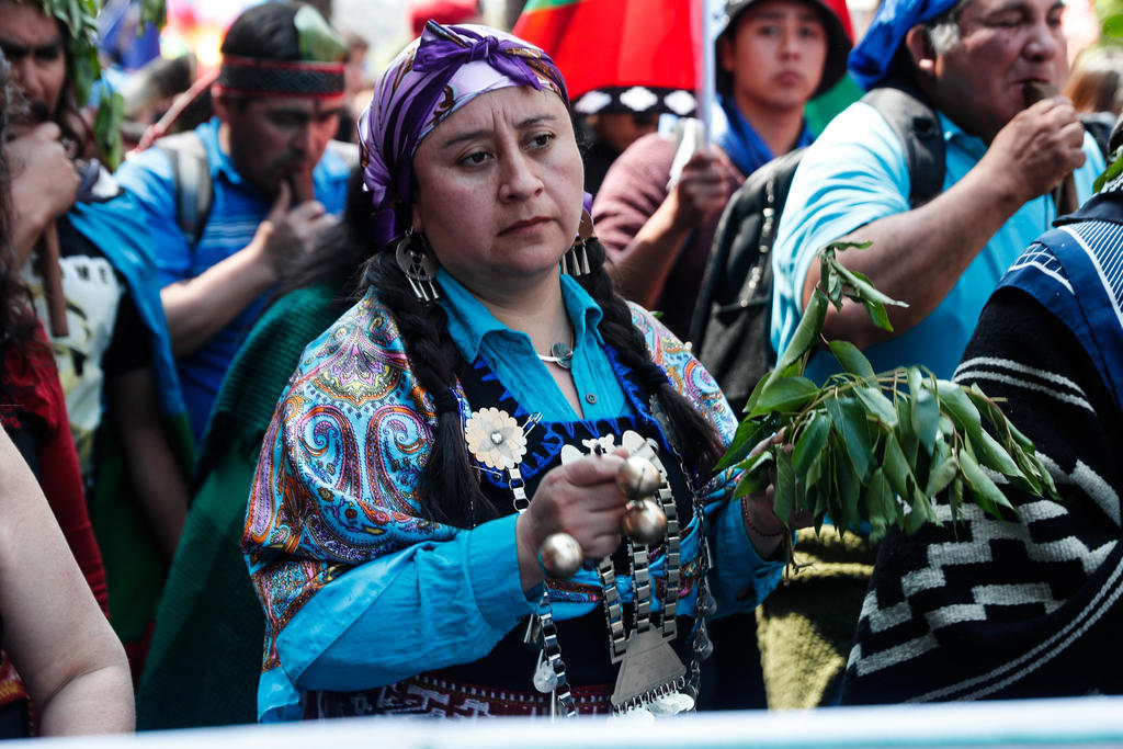 Orgullo. Los mapuches son el pueblo originario con más representación en el país.