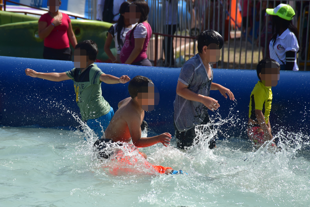 Los pequeños no disfrutarán del parque acuático en La Esperanza, debido a la veda electoral se canceló la actividad.