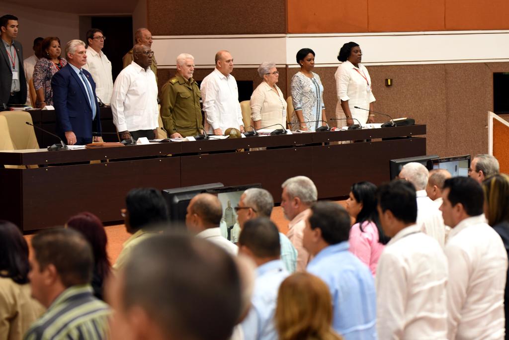 El presidente de Cuba, Miguel Díaz-Canel, asistió a tercera Sesión Extraordinaria de la IX Legislatura de la Asamblea Nacional.
