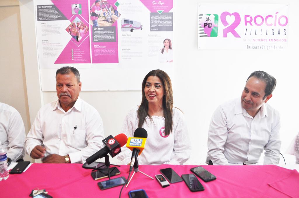Propone Rocío Villegas mejorar los servicios públicos en Lerdo