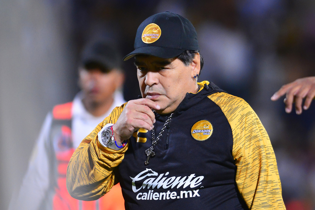 Maradona metió de nuevo a su equipo a la liguilla por el título. (JAM MEDIA)