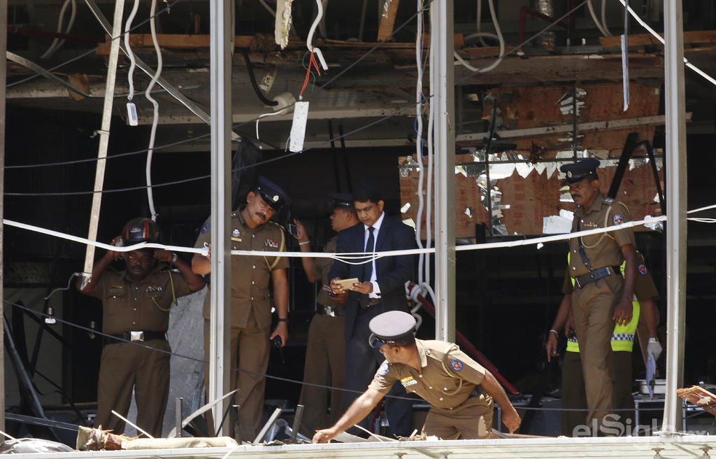 Seis explosiones golpean iglesias y hoteles en Sri Lanka