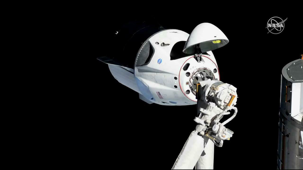 La cápsula Crew Dragon para astronautas de SpaceX efectuaba una 'prueba estática de propulsión'.