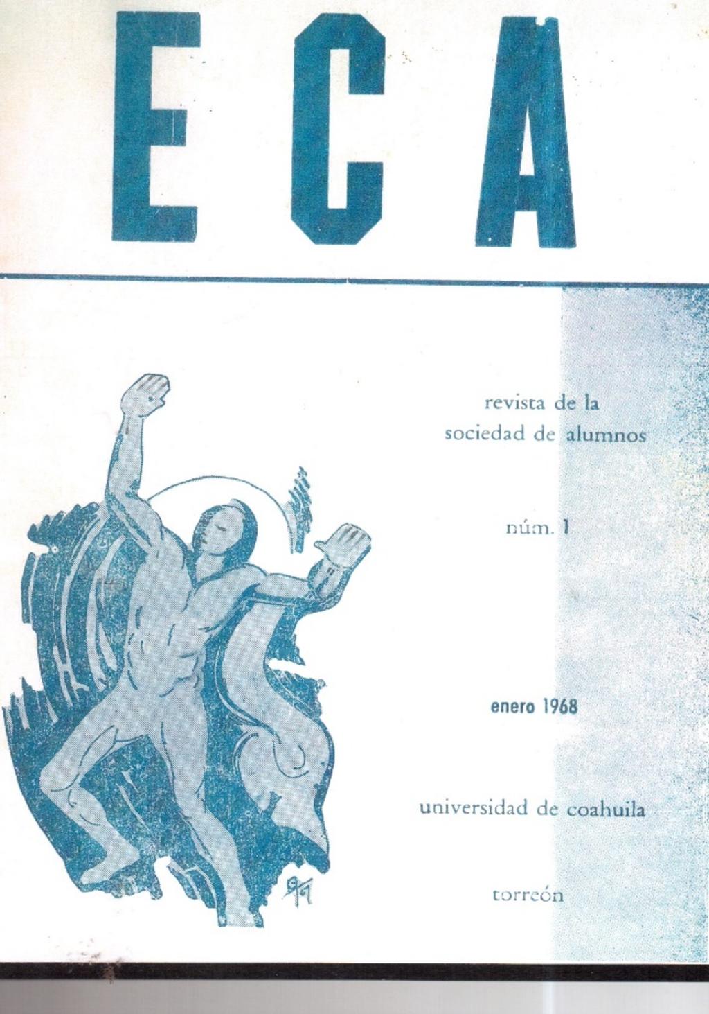 Revista de alumnos en 1968.